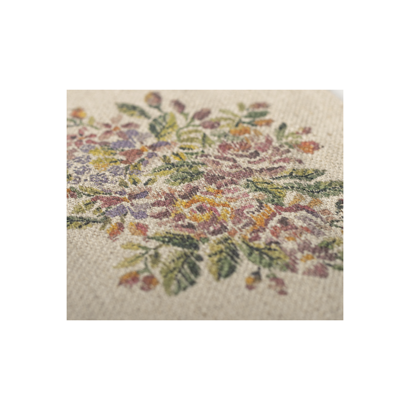 Maileg - Miniatyr matta, Large - blommor