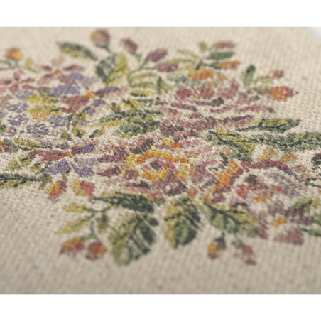 Maileg - Miniatyr matta, Large - blommor