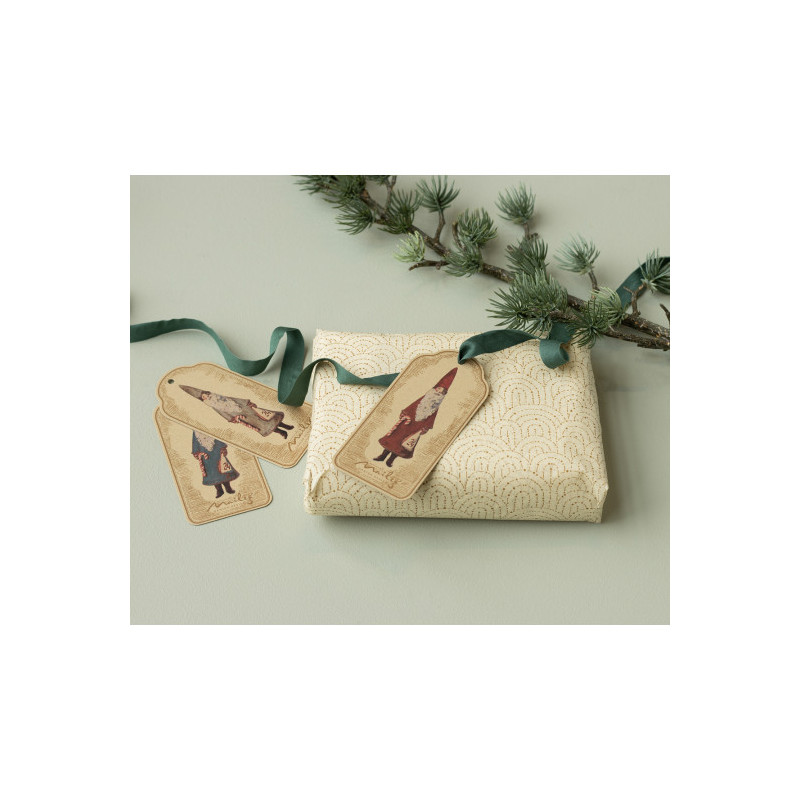 Maileg - Gift tags, Nicolaus 12 pcs.