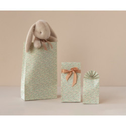 Maileg - Presentpåse - Berry branches - Dusty blue