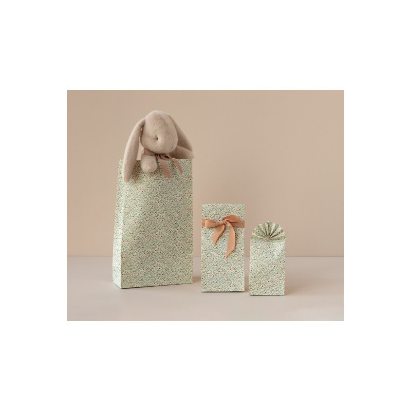 Maileg - Presentpåse - Berry branches - Dusty blue