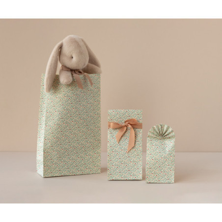 Maileg - Presentpåse - Berry branches - Dusty blue