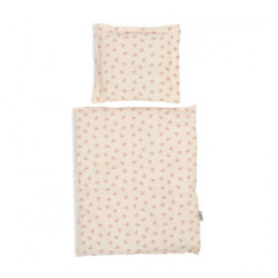 MAMAMEMO - Bed Set 50 cm, Pink Bow