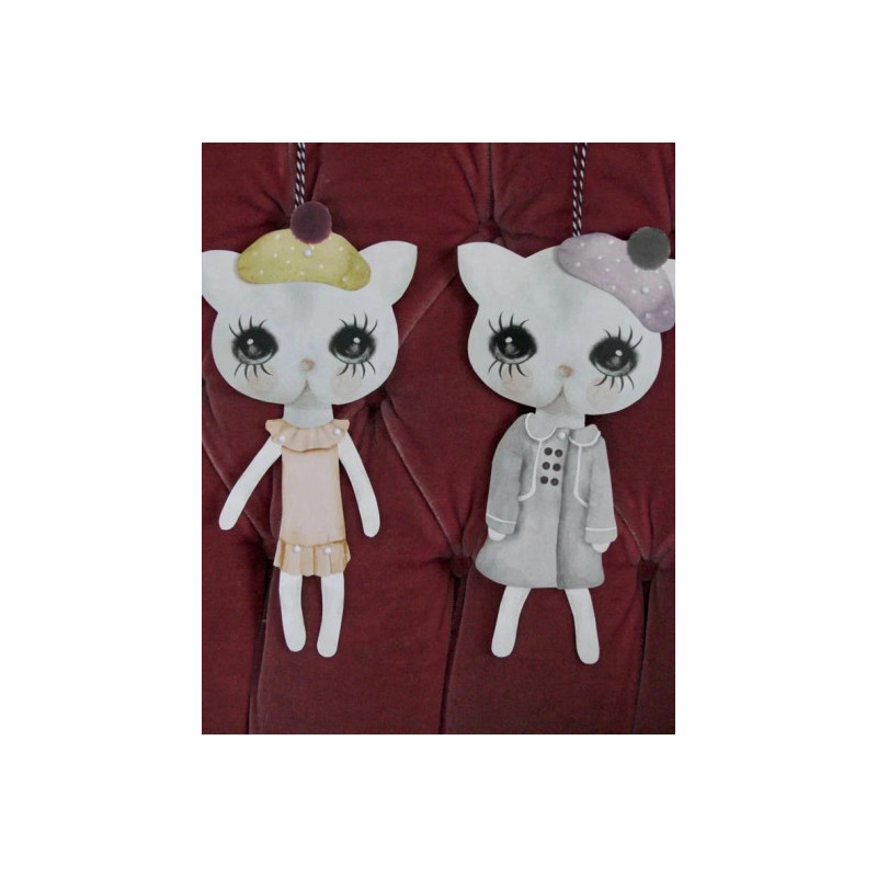 Dessin Design - Sprattelgubbe, "Jumping Jack" - Katt