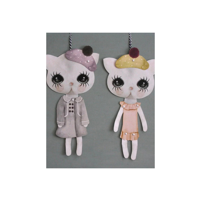 Dessin Design - Sprattelgubbe, "Jumping Jack" - Katt