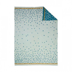 DonebyDeer - Filt, Happy Dots, Blue