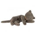 Maileg - Sleeping kitten, Medium - Grey