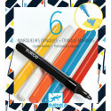 Djeco - 6 Opaque Markers - Street Art