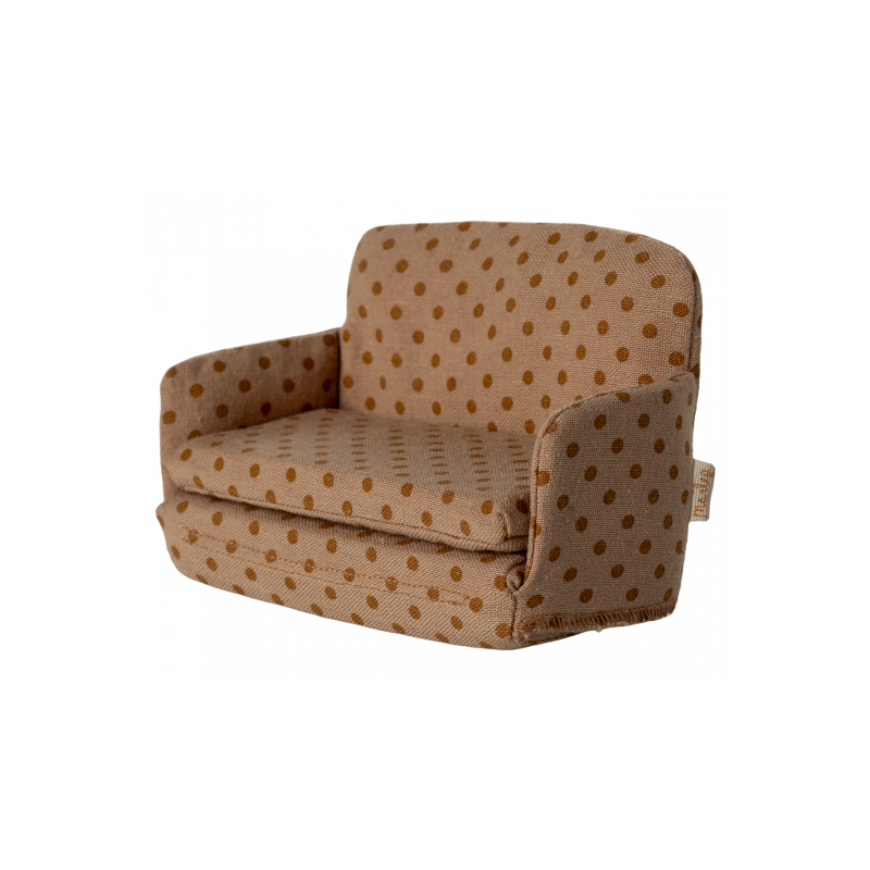 Maileg - Sofa bed, Mouse - Dots