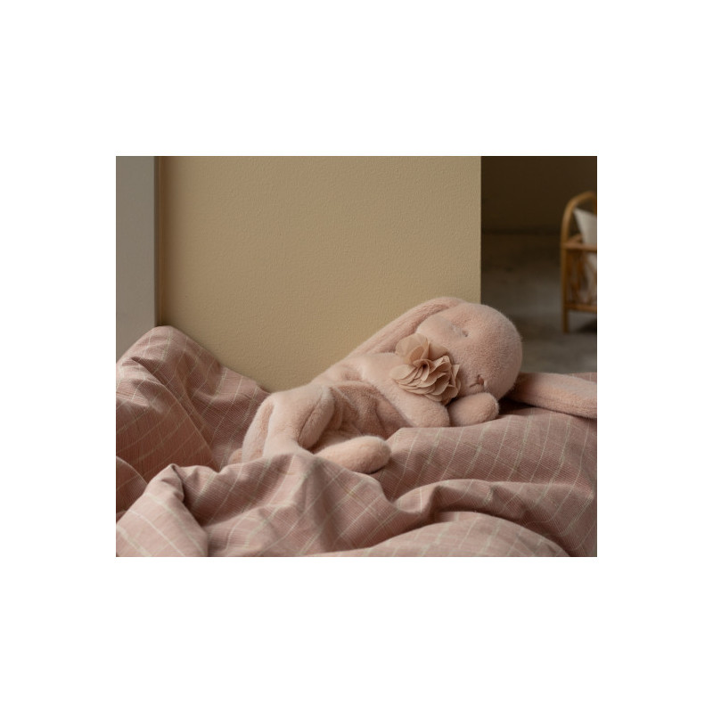 Maileg - Sleeping bunny plush, Small - Powder