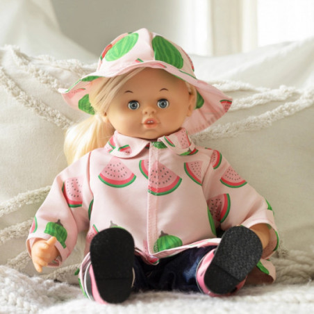 Skrållan - Regnjacka & Hatt 41-46 cm