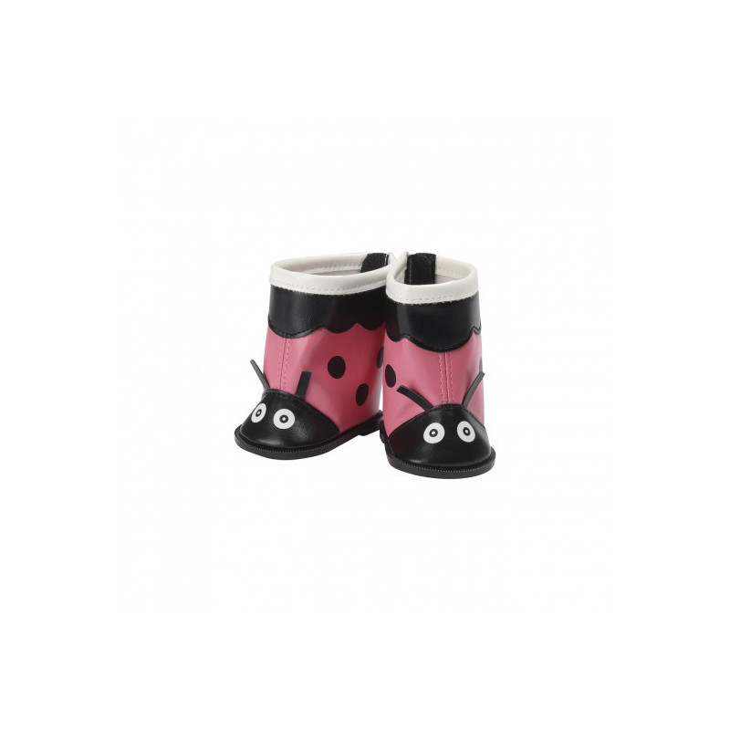 SKRÅLLAN - Stövlar Nyckelpigor, Rosa
