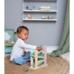 JaBaDaBaDo - Bilbana med bilar teddy