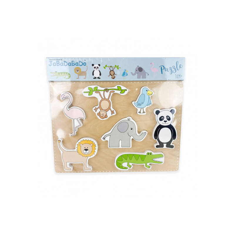 Jabadabado - Pussel Safari, 7 bitar