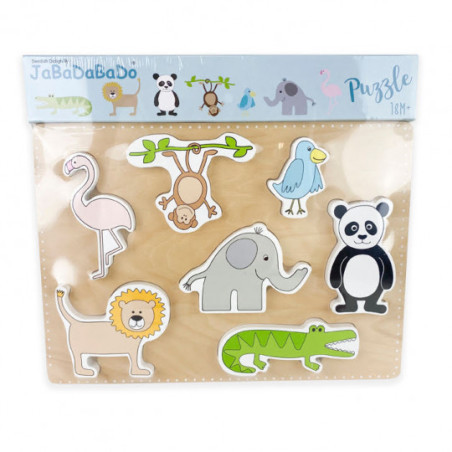 Jabadabado - Pussel Safari, 7 bitar