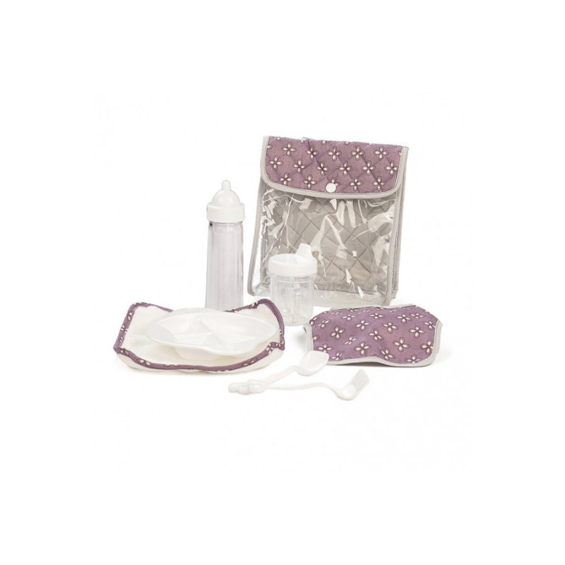 Mini Mommy - Docktillbehör i väska, lila