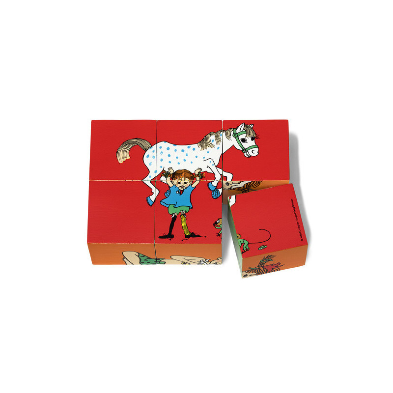 Pippi - Pippi Pusselklossar, 6 Bitar