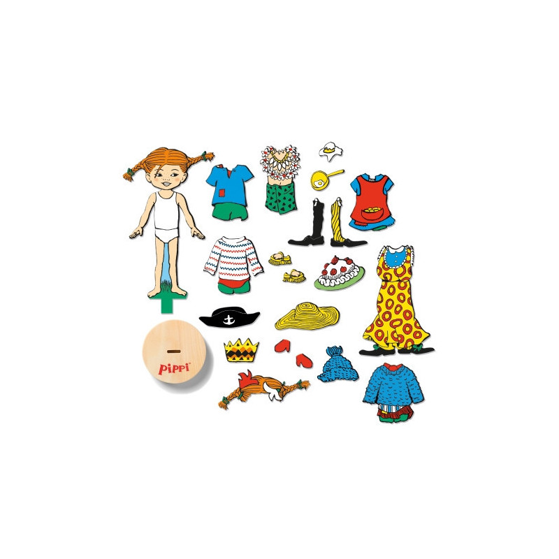 Pippi - Pippi Magnetdocka