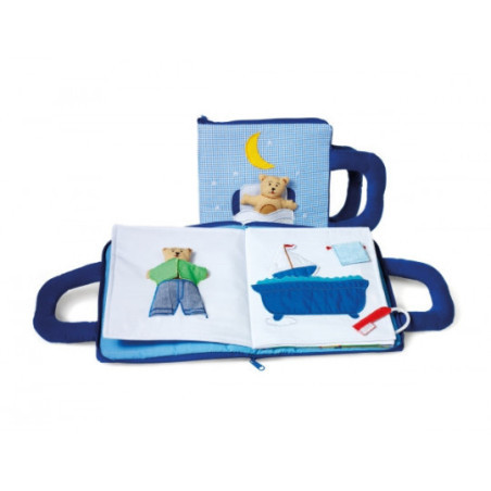 Oskar & Ellen - Godnattbok- blå