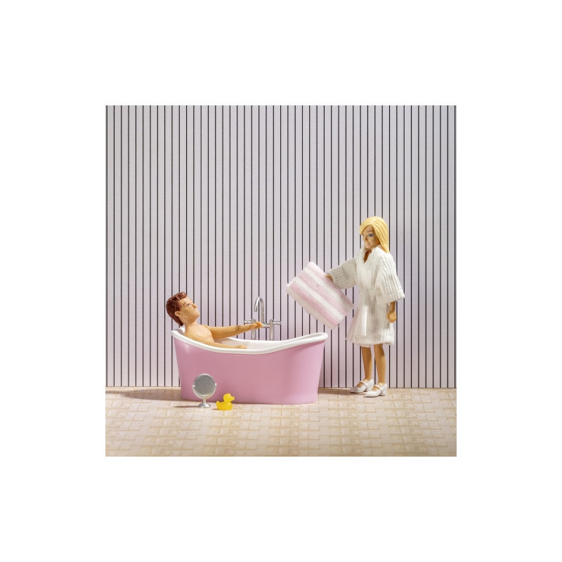 Lundby - Dockhusmöbler, Badkarsset