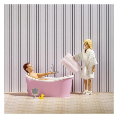 Lundby - Dockhusmöbler, Badkarsset