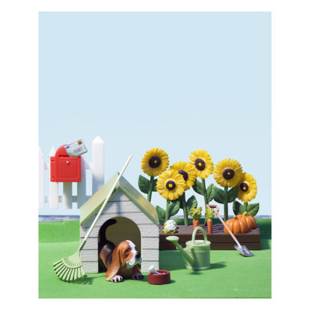 Lundby - Dockhustillbehör, Trädgårdsset & Hundkoja