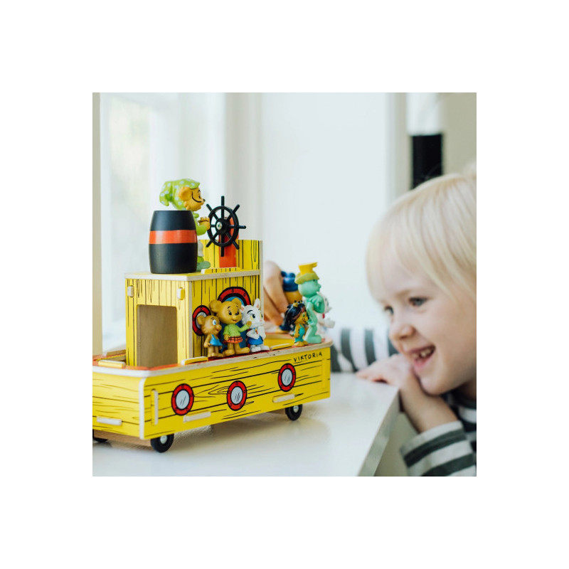 Bamse - Bamse Träbåt Viktoria