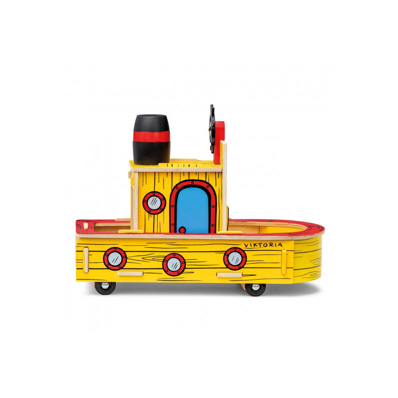 Bamse - Bamse Träbåt Viktoria