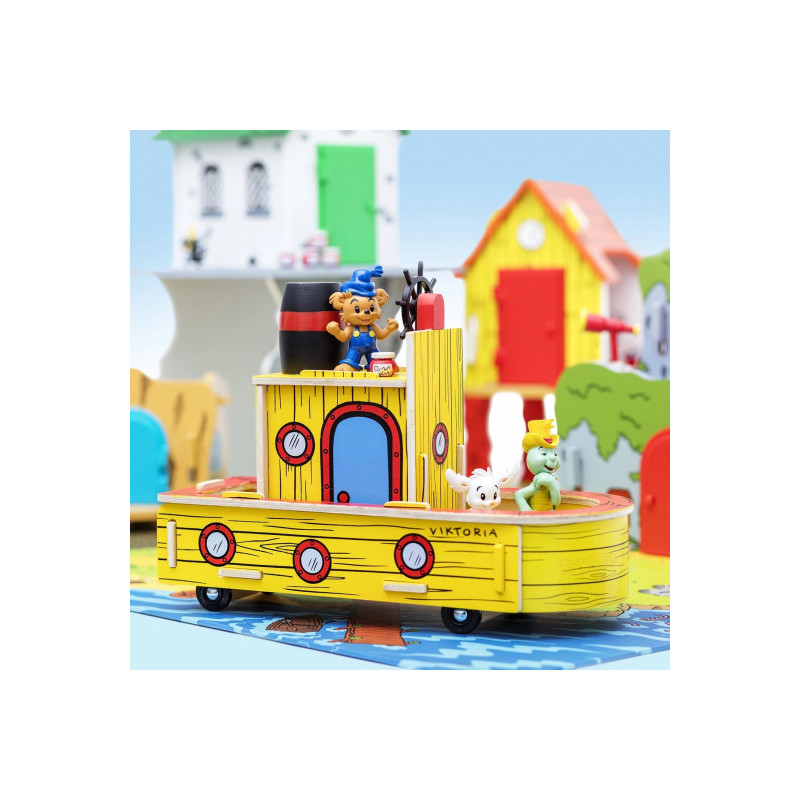 Bamse - Bamse Träbåt Viktoria