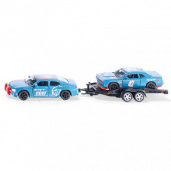 Siku - Dodge M Trailer Och Racer 1:55