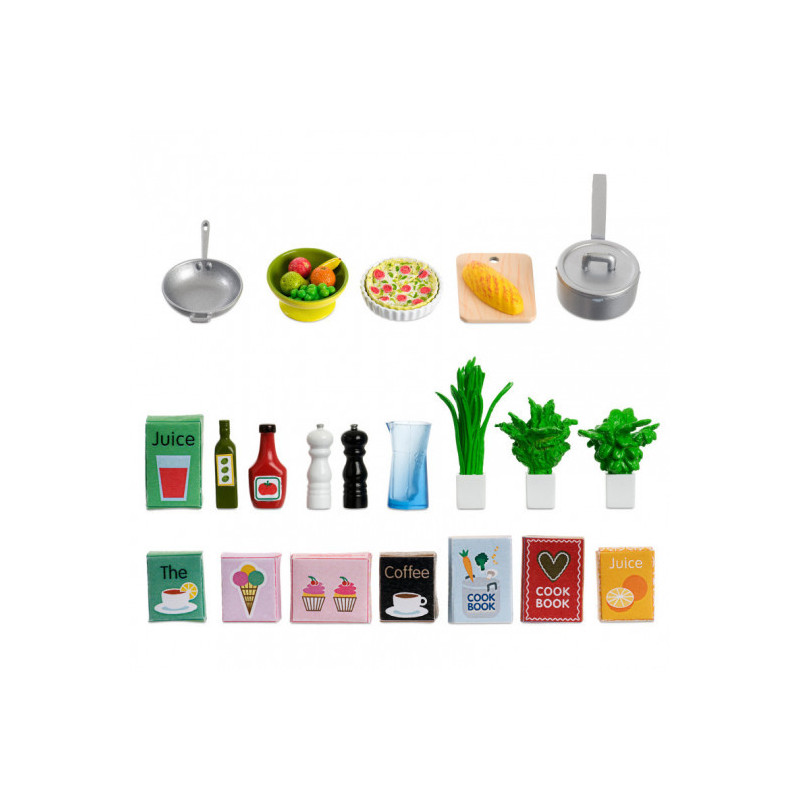 Lundby - Dockhustillbehör, Köksaccessoarer