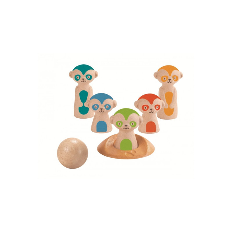 PlanToys - Surikat Bowling