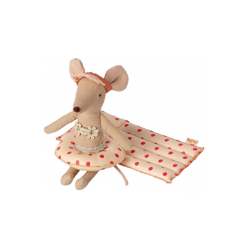 Maileg - Badring- Red dot