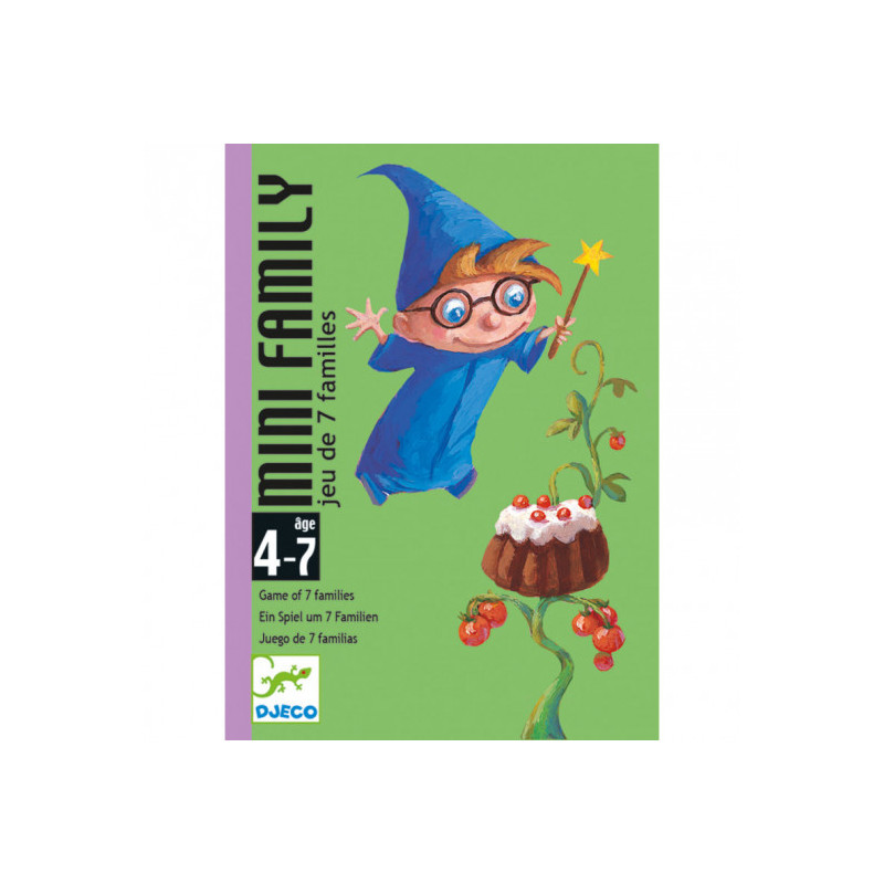 Djeco - Playing cards, Mini family