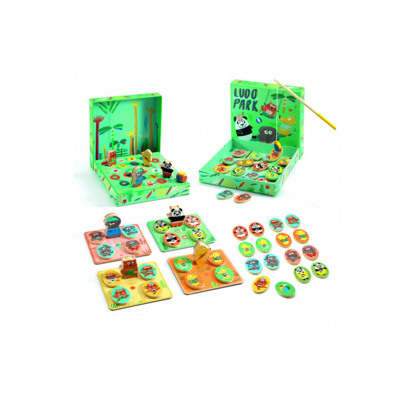 Djeco - LudoPark - 4 games