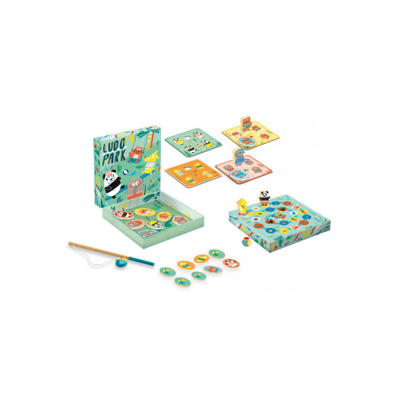 Djeco - LudoPark - 4 games