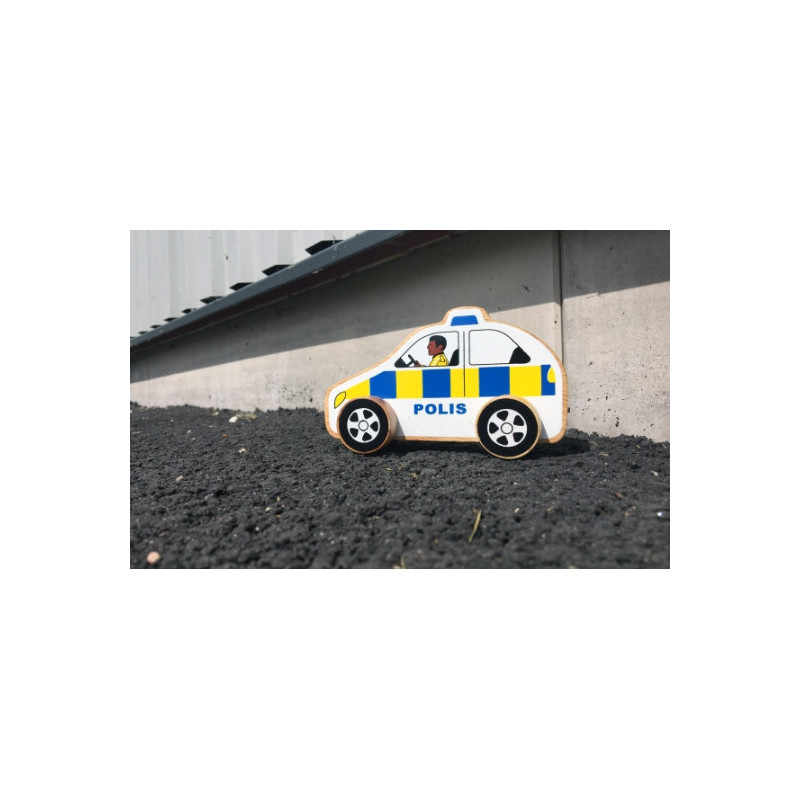 Lanka Kade - Träfordon Polisbil