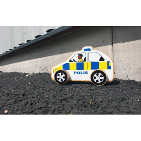 Lanka Kade - Träfordon Polisbil