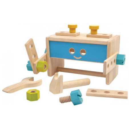PlanToys - Verktygslåda, robot
