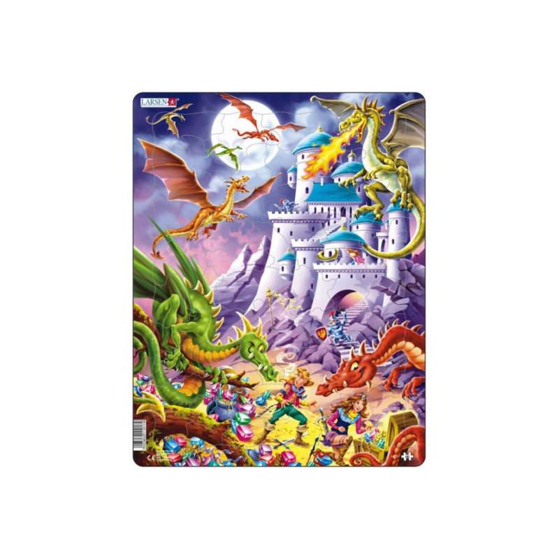 Larsen - Pussel Drakar