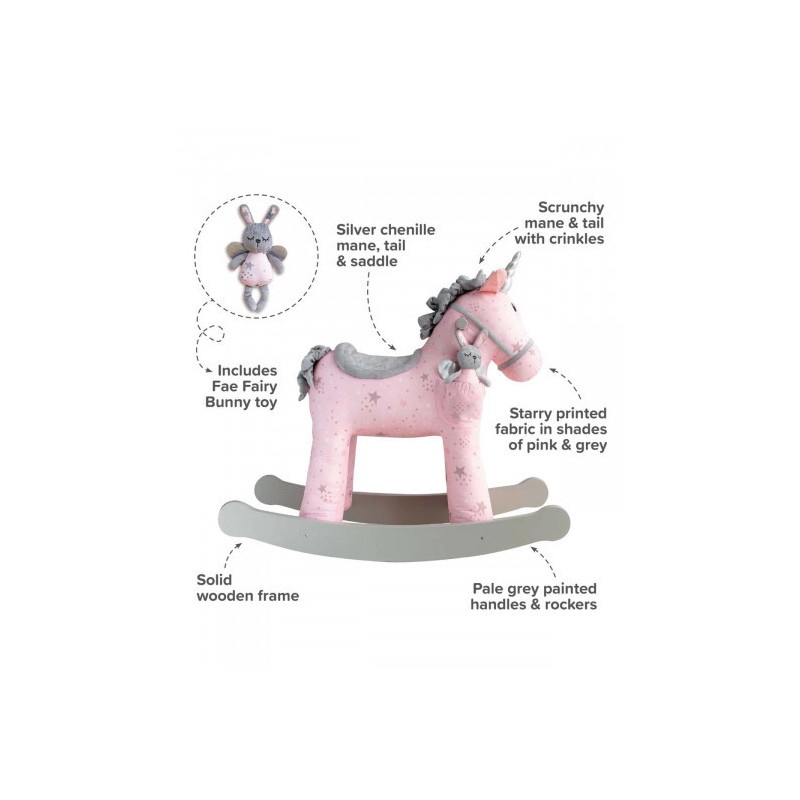 Little Bird Told Me - Celeste & Fae, gungande enhörning