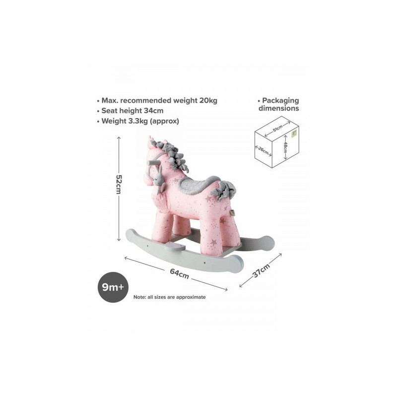 Little Bird Told Me - Celeste & Fae, gungande enhörning