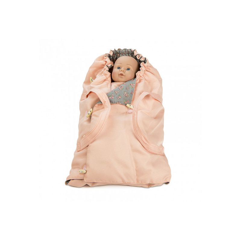 Mini Mommy - Åkpåse till dockan, grå