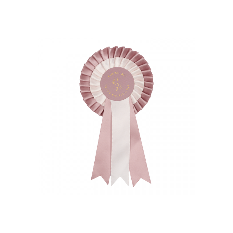 Cheval Roi - rosetter käpphäst, blå/rosa