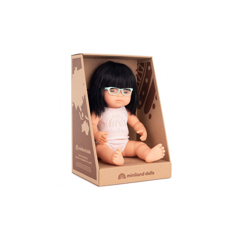 Miniland - Docka Chi, 38 cm