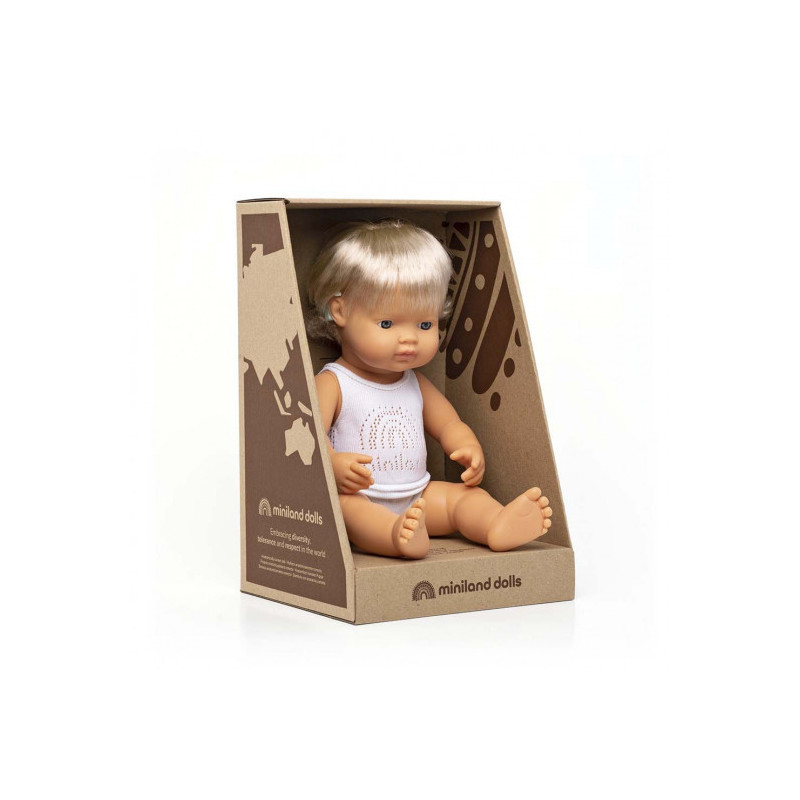 Miniland - Docka Olivia, 38 cm