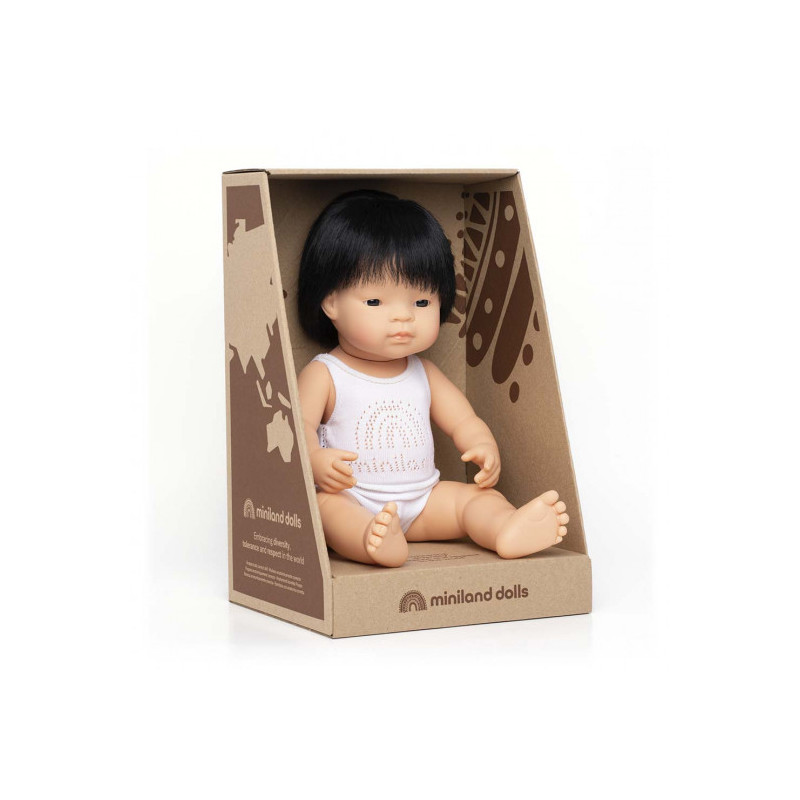 Miniland - Docka Akito, 38 cm