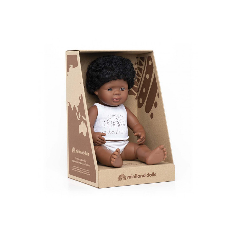 Miniland - Docka Zain, 38 cm