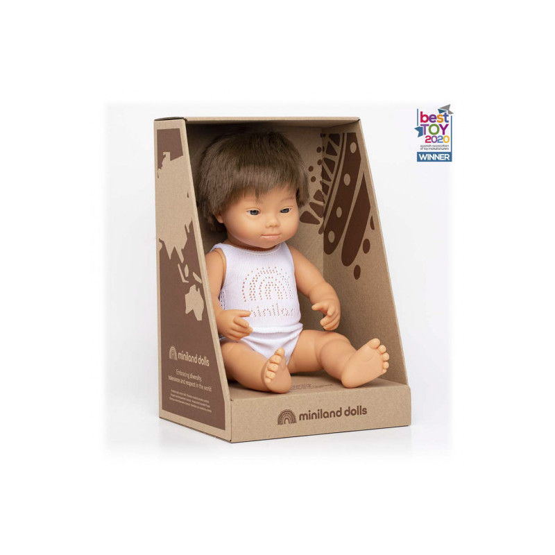 Miniland - Docka Kasper, 38 cm