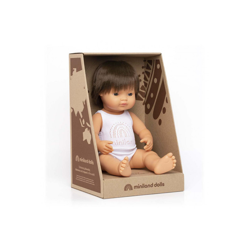 Miniland - Docka Tom, 38 cm